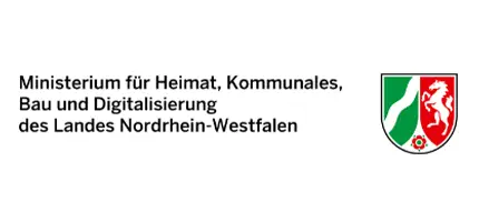 Logo Ministerium für Heimat, Kommunales, Bau und Digitalisierung des Landes NRW